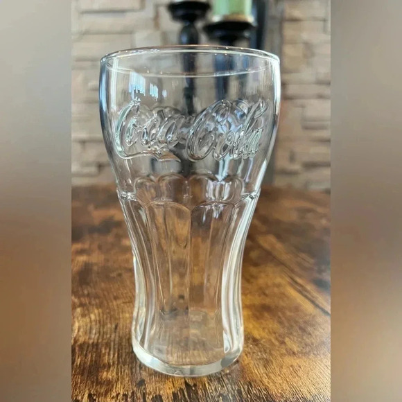 VINTAGE: Coca Cola | tall clear glass - Picture 2 of 9